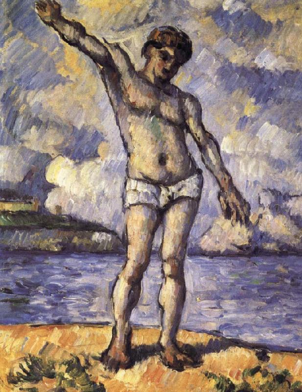 Paul Cezanne from the draft Bathing china oil painting image